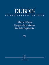 Complete Organ Works, Vol. 6 Organ sheet music cover